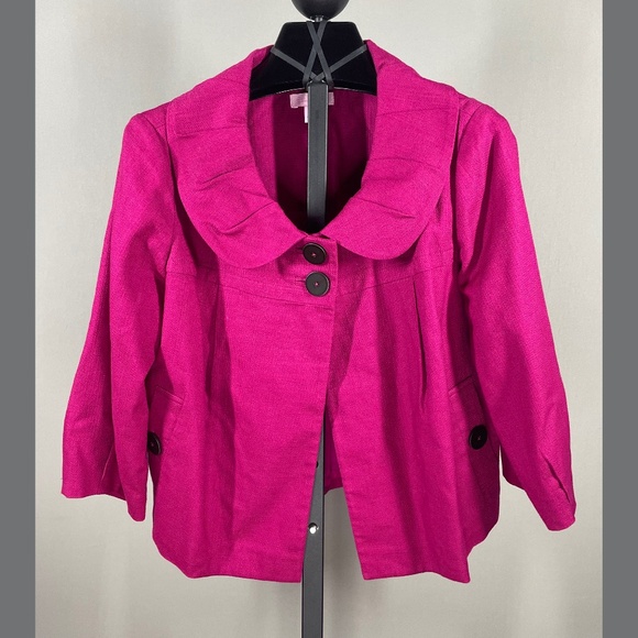 Lilly Pulitzer Pink Blazer - Picture 1 of 9